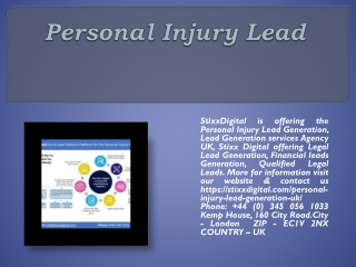 Personal Injury Lead