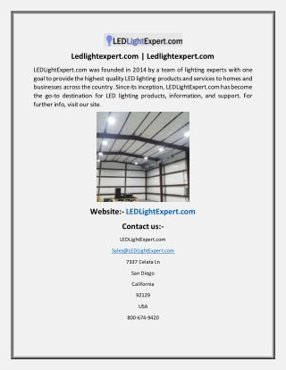 Ledlightexpert.com  Ledlightexpert