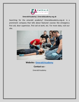 Emerald AcademyEmeraldacademy.org.uk