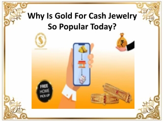 Gold For Cash Jewelry