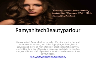 RamyahitechBeautyparlour