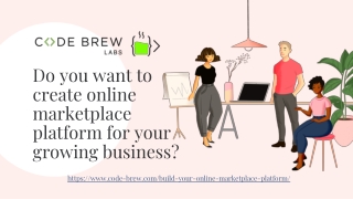 Create online marketplace  with Code Brew Labs