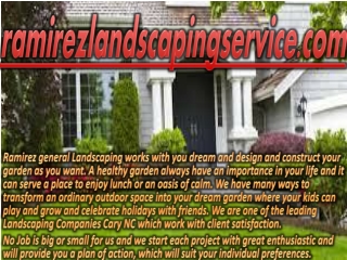 Landscaping Companies Cary NC