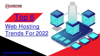 Best Web Hosting Trends For 2022