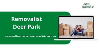 Removalist Deer Park