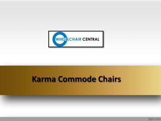 Buy Karma Commode Chair Online, Buy Commode Chair Online  – Wheelchair Central
