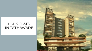 3 BHK flats in Tathawade