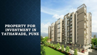 Property for investment in Tathawade, pune