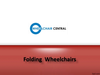 Folding Wheelchair at Best Price in India, Buy Folding Wheelchair Online – Wheelchair Central