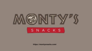 Halal Biltong | Monty Snacks