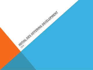 Initial DEX Offering Development ppt