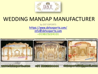 WEDDING MANDAP MANUFACTURER