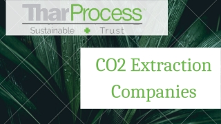 CO2 Extraction Companies
