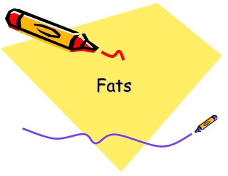 Nutrients (part 2): Fats & Proteins