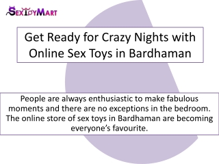 sex toys in Bardhaman | Call:  919830252086