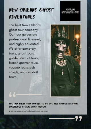 New Orleans Ghost Adventures