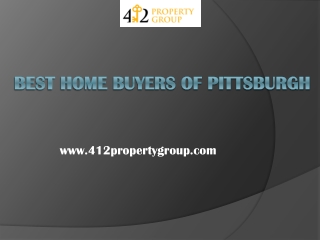 Best Home Buyers of Pittsburgh - 412propertygroup.com