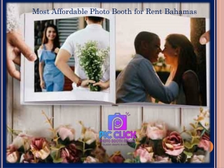 Most Affordable Photo Booth for Rent Bahamas