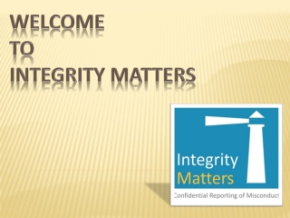 integritymatters.in PPT 11