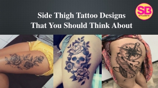 Does a side thigh tattoo hurt?