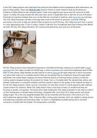 Chilisleep Ooler Sleep System Review: Liquid Cool Your Bed
