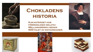 Chokladen kom till Sverige