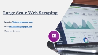 Large Scale Web Scraping