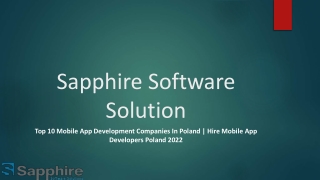 Top 10 Mobile App Development Companies In Poland-Hire Mobile App Developers Poland 2022