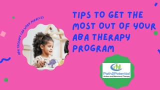 Tips to Get the Most Out of Your ABA Therapy Program