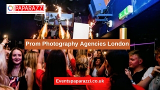 Prom Photography Agencies London