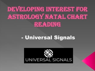 Astrology Natal Chart Reading