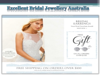 Excellent Bridal Jewellery Australia