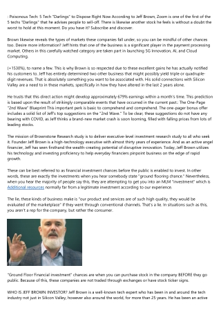 Jeff Brown, Author At Brown Wealth Management