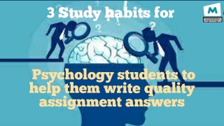 Get psychology assignment help in Australia