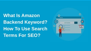 What is Amazon Backend keywords