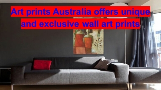 Art prints Australia offers unique and exclusive wall art prints