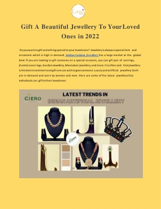 Gift A Beautiful Jewellery To Your Loved Ones in 2022-converted