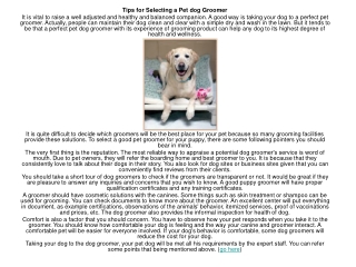 Pet Sitting Phoenix
