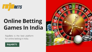 Online Betting Games In India