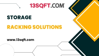 Storage Racking Solutions in India