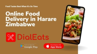Food Delivery App in Zimbabwe