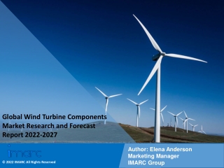 Wind Turbine Components Market PDF: Research Report, Size, Trends, Forecast 2027