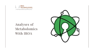 Analyses of Metabolomics With IROA