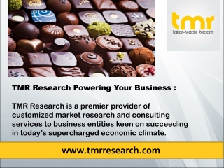 Organic Chocolate Confectionery Market Qualitative Insights On Application
