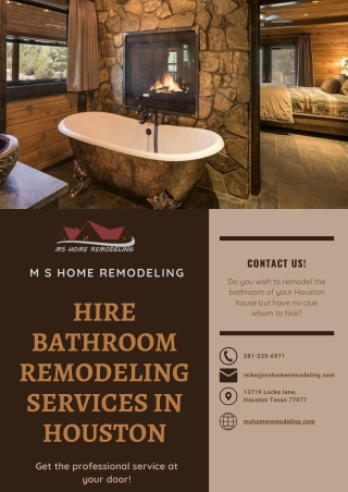 Tactics to Get The Best Bathroom Remodeling Services!