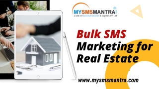 Bulk SMS Service for Real Estate