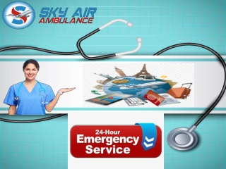Select Rapid Sky Air Ambulance Service in Patna with Medical Aids