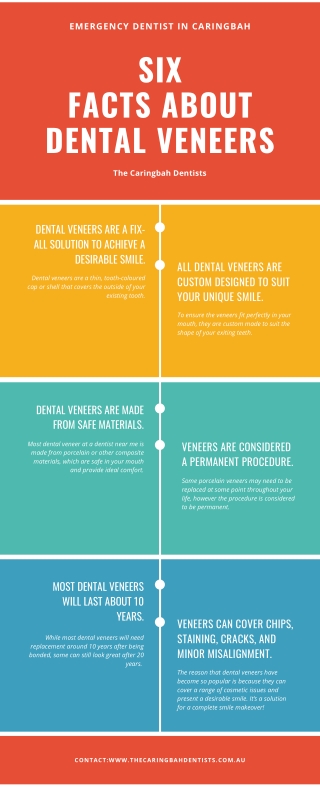 Six Facts About Dental Veneers