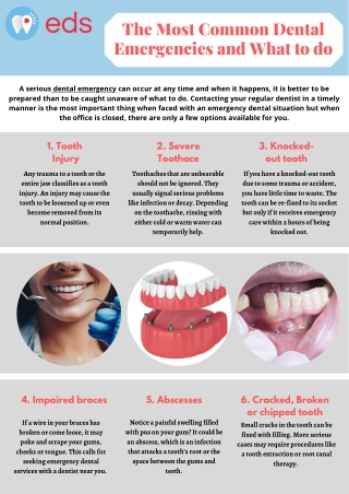 The Most Common Dental Emergencies and What to do