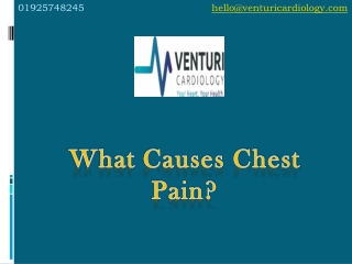 What Causes Chest Pain?